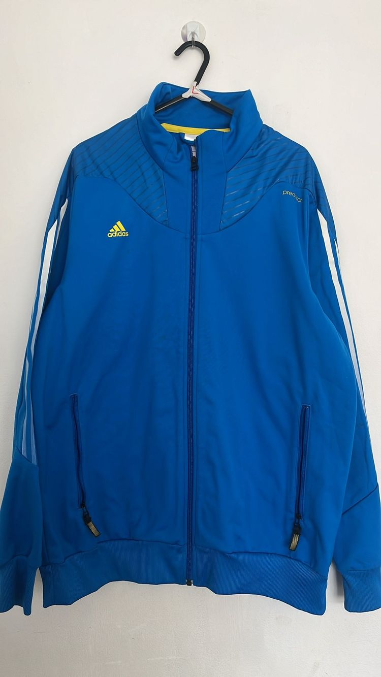 Adidas Blue Zip-Up Jacket